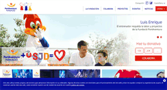 Desktop Screenshot of fundacioportaventura.org